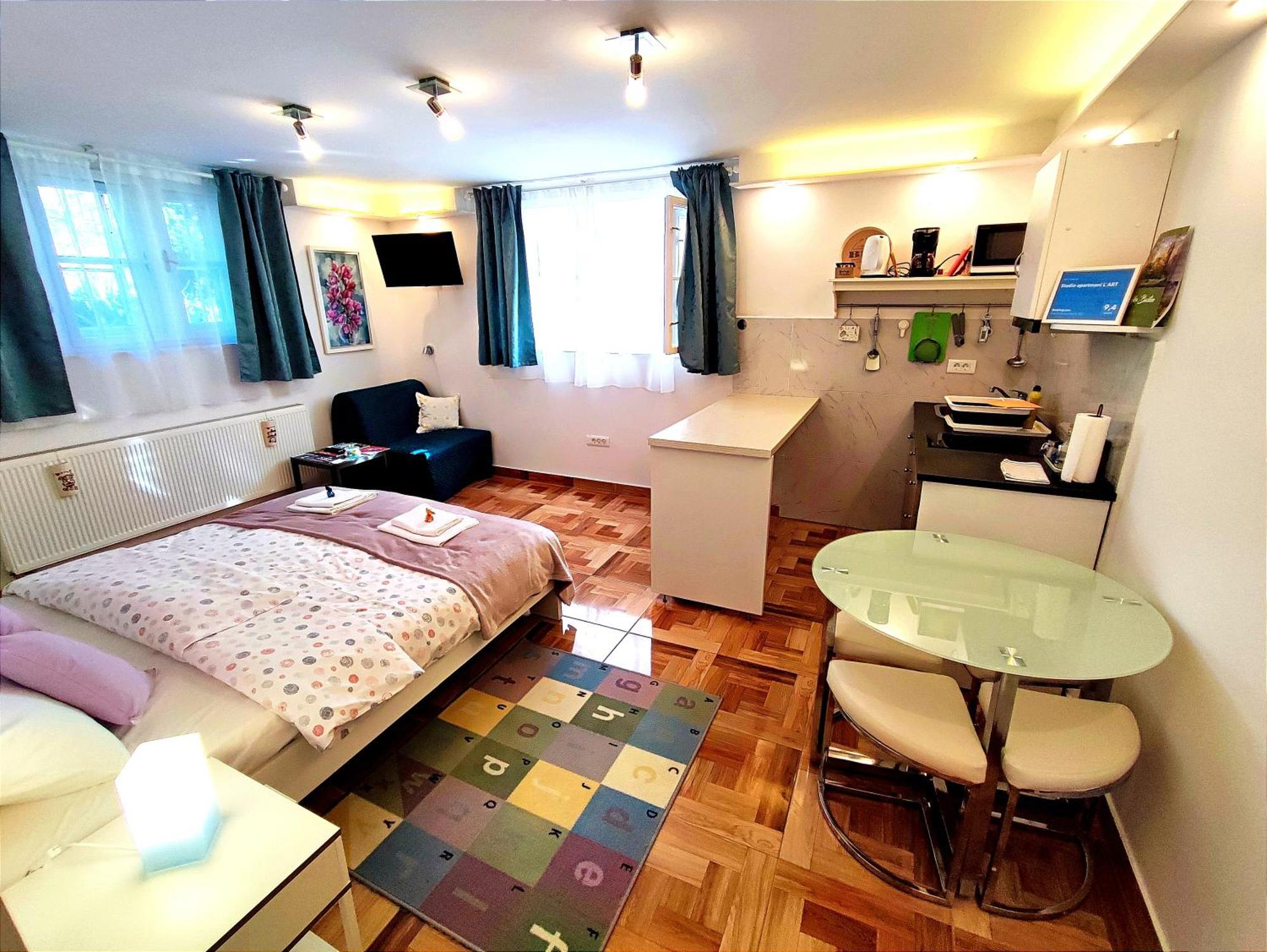 Studio Apartmani L'Art Загреб Екстериор снимка